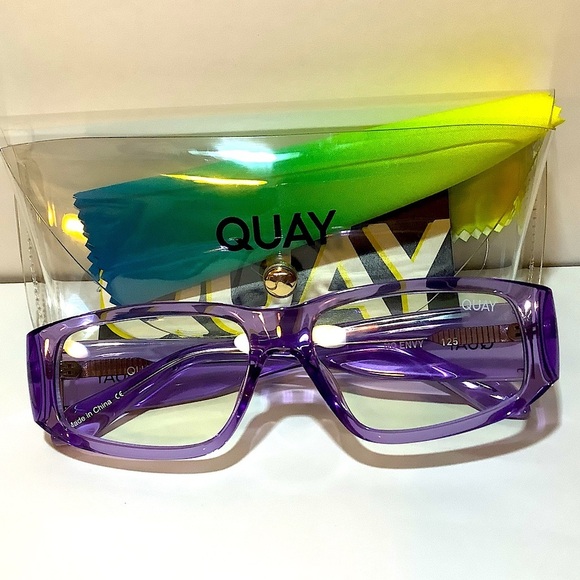 Quay Australia Accessories - Quay Australia No Envy Blue Light Blocking Glasses New